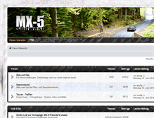 Tablet Screenshot of forum.mx5-suedwest.de